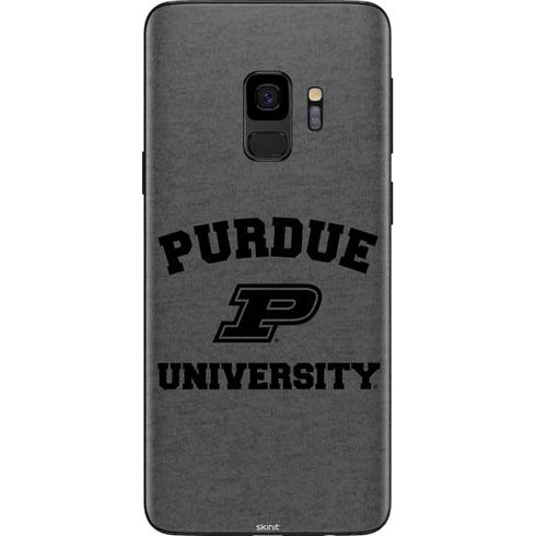 Purdue University Purdue Grey Logo Galaxy S9 Skin